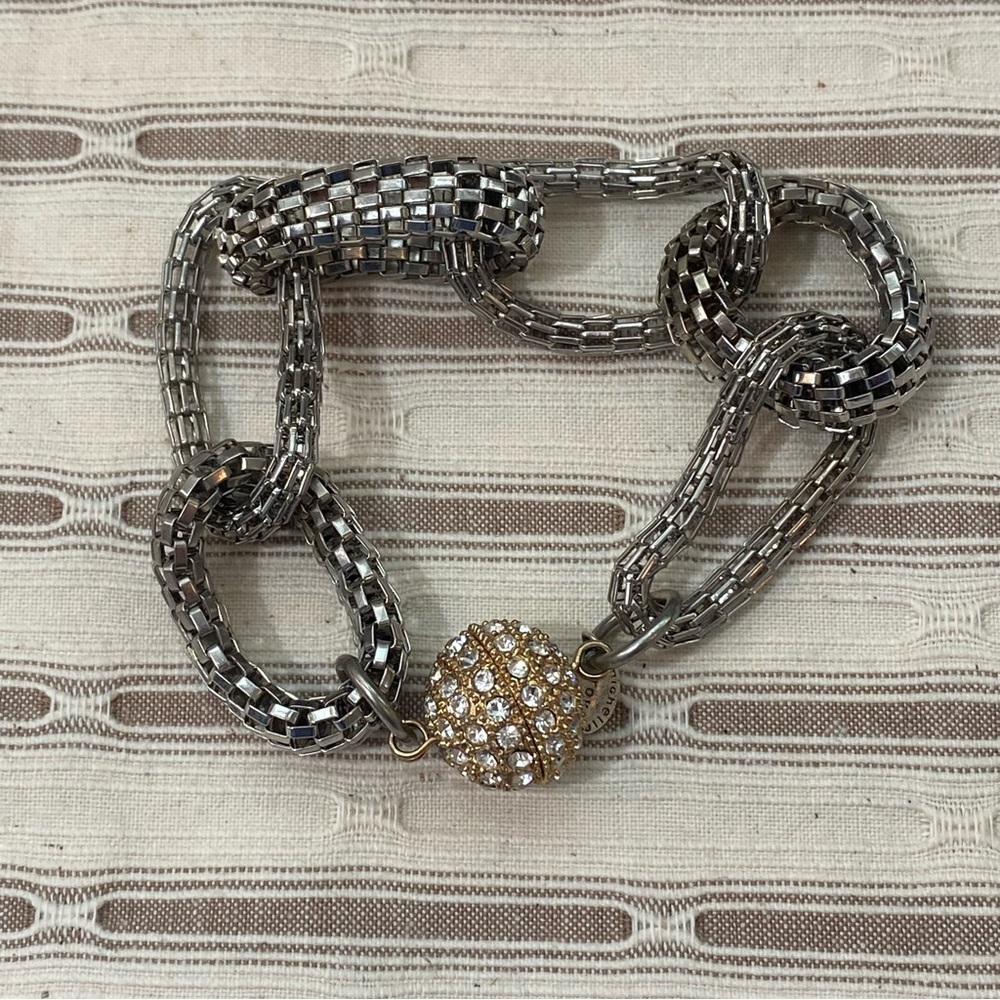 Excellent hardly used condition Gold & silver bracelet